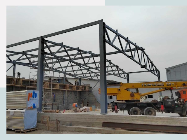 Строительство цехов в Североуральске