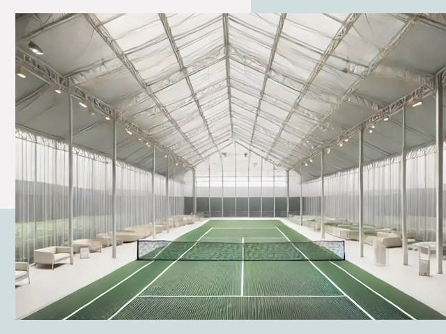 Строительство теннисных кортов в Североуральске