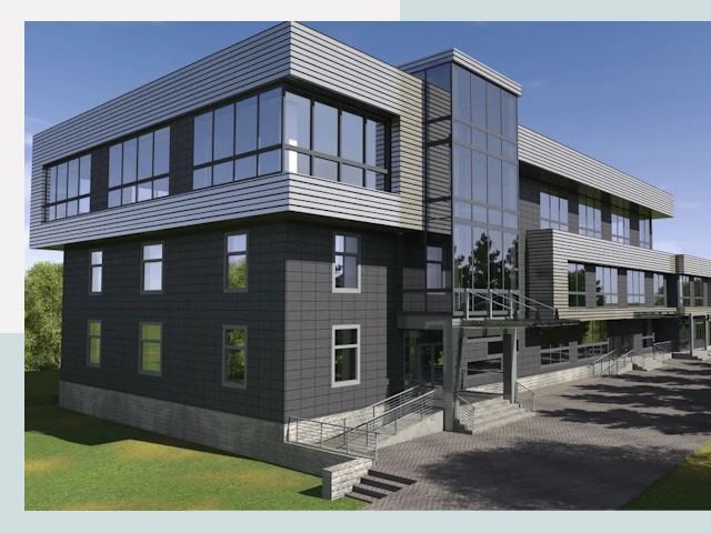 Административные здания в Североуральске