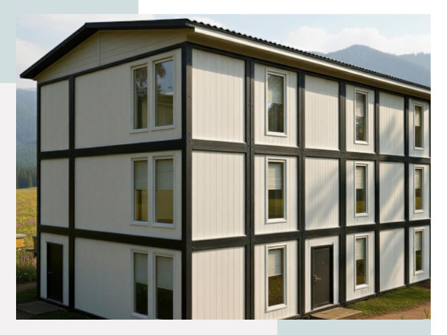 Модульные общежития в Североуральске