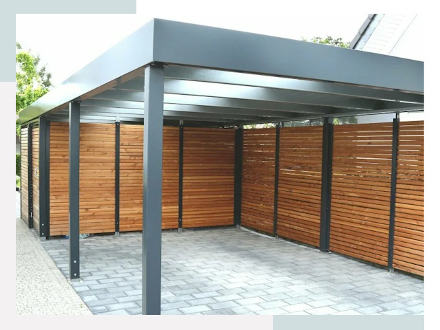 Навесы для парковки в Североуральске