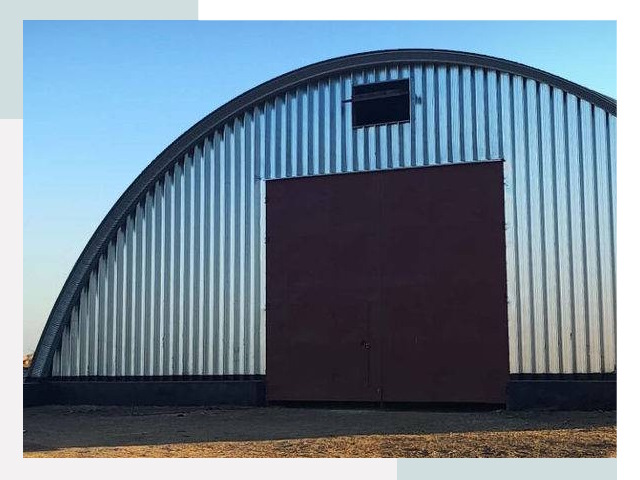 Бескаркасные ангары в Североуральске