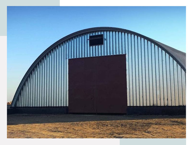 Арочные ангары в Североуральске