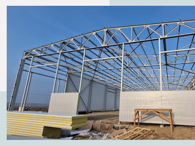 Утепленные ангары в Североуральск от 618 руб. за м²