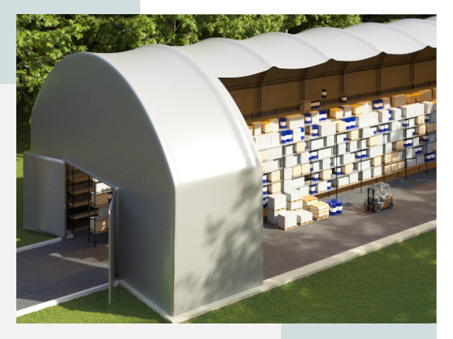 Тентовые ангары в Североуральске