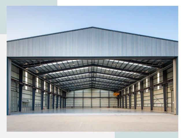 Большие ангары в Североуральске