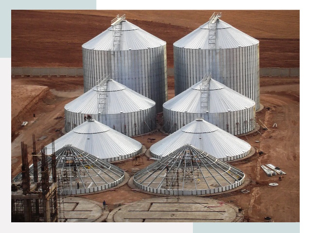 Строительство зерновых силосов в Североуральске