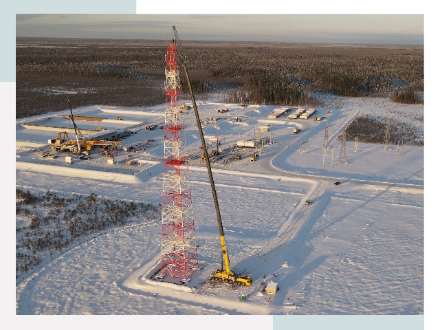 Мачты связи в Североуральске