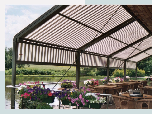 Элегантные навесы для кафе от 618 руб в Североуральск