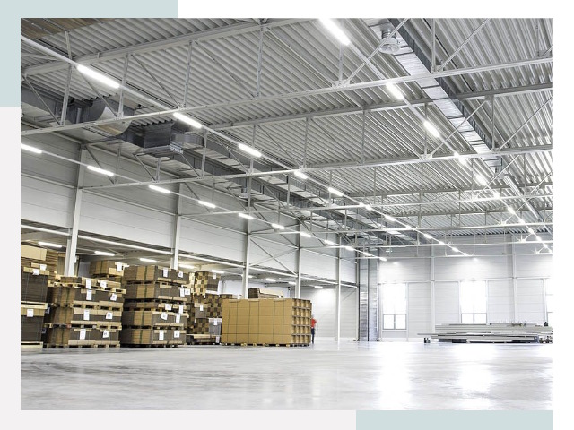 Освещение ангаров в Североуральске