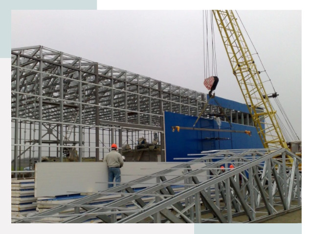 Монтаж ангаров в Североуральске